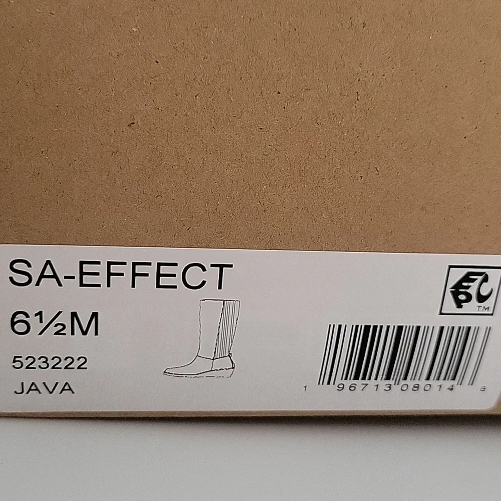 Sanctuary NWT Effect Java Knee-High Wedge Boots Size 6.5M